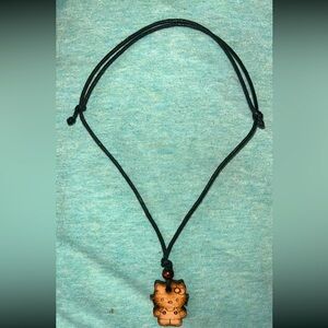 Hello Kitty Wood Necklace